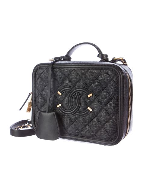 chanel grafitete bag|chanel vanity case.